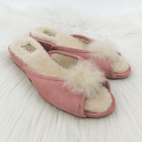 Ugg peep toe slippers Clearance
